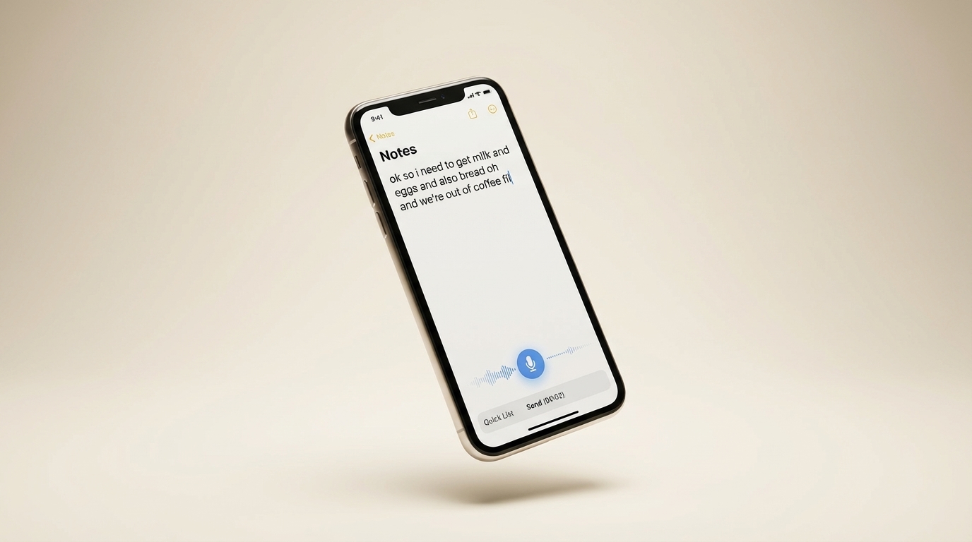 QuietKey AI on mobile